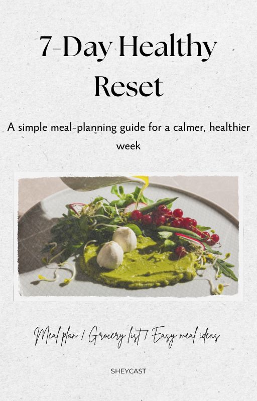 7-Day Healthy Reset — Meal Planner & Healthy Food Guide